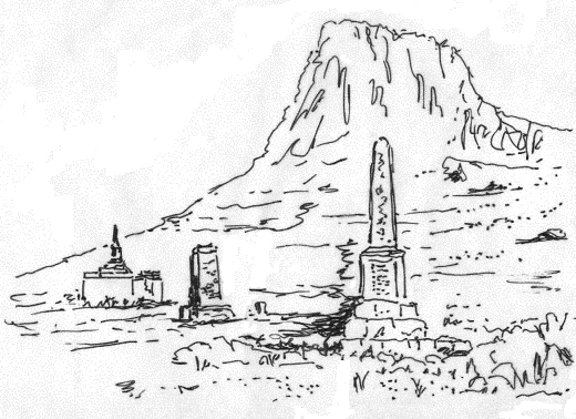 Isandhlwana from the south