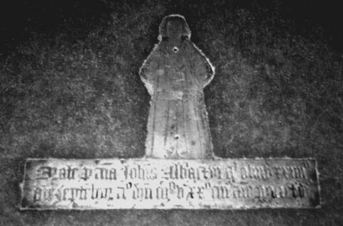 Brass to John Alblaster, Worstead Church