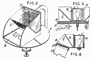Optical device for advertising and display