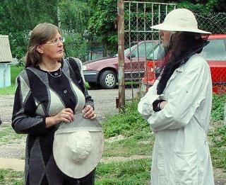 Miroslava Stiborova (left) with Amy Alabaster