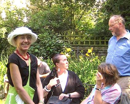 Amanda Welch in Clissold Park 