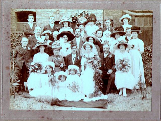 Wedding of Ellen Eliizabeth Alabaster to Rudd
