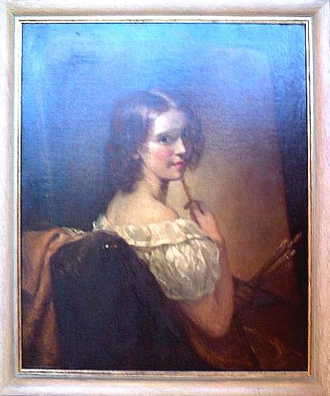 Katherine Alabaster, by Mary Criddle, oil on canvas