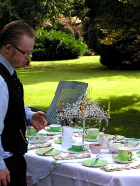 Nips and Crumpets tea party