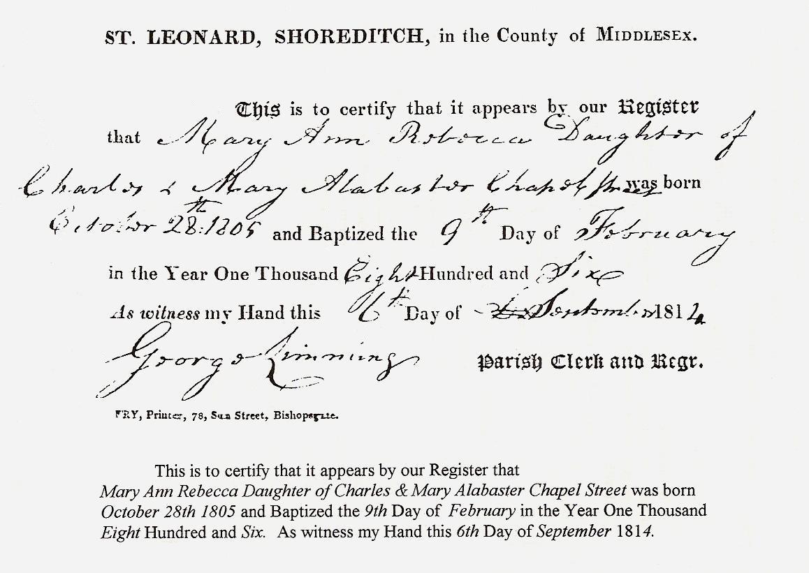 Click to return to Chronicle 6